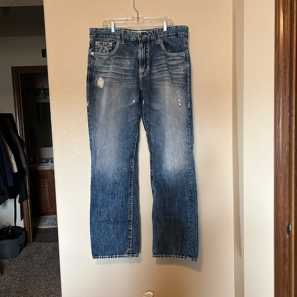 Big Star Men’s Voyager Straight Jean 38